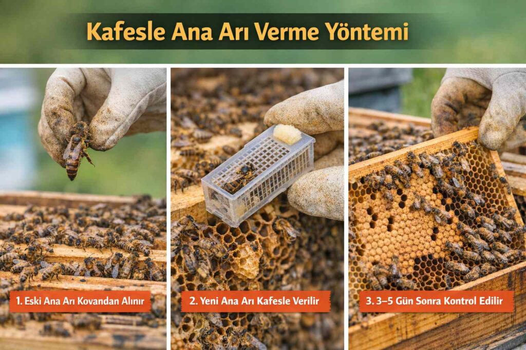 Ana arı değiştirme yöntemleri